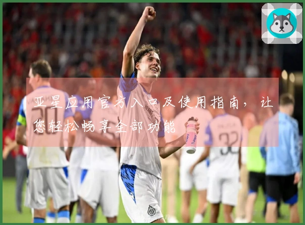 亚星应用官方入口及使用指南，让您轻松畅享全部功能